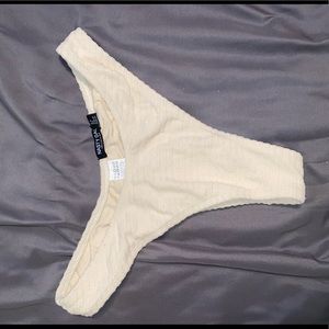 Nasty gal white swimsuit size 6 only worn once